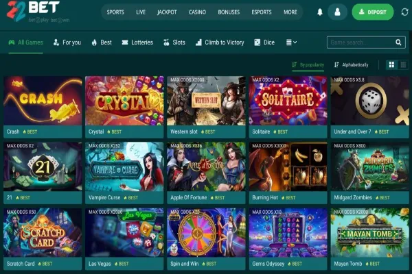 22bet Casino